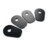 Plaques d'adaptation clignotants LighTech paire KAWASAKI PFK 52.5 x 34.5mm