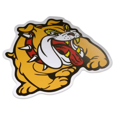 autocollant bouledog (10x10.5cm) PRIX NET