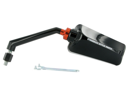 Rétroviseur gauche Stage6 F1 noir