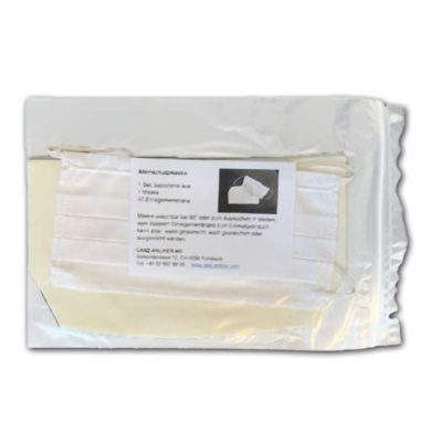 Masque respiratoire en coton lavable, 40 membranes incluses Motorex