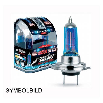 Ampoule halogène SIMONI RACING (paire) HID STYLE - 6000°K 12V/55W H7