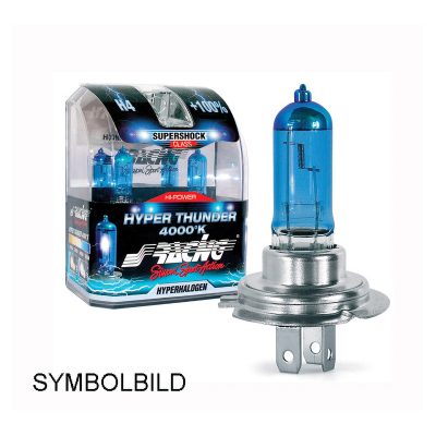 Ampoule halogène SIMONI RACING (paire) HYPER THUNDER - 4000°K 12V/55W H7