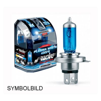 Ampoule halogène SIMONI RACING (paire) PLASMA WHITE - 4300°K 12V/55W H1