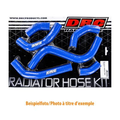 Durites Radiateur (kit) silicone Suzuki RM 250 01-08 bleu