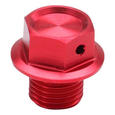 Vis de vidange magnétique ZETA alu Honda M12x1.5 rouge