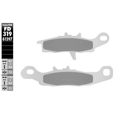 Bremsbeläge Galfer Sinter-ATV