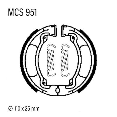 Mâchoires de freins Lucas