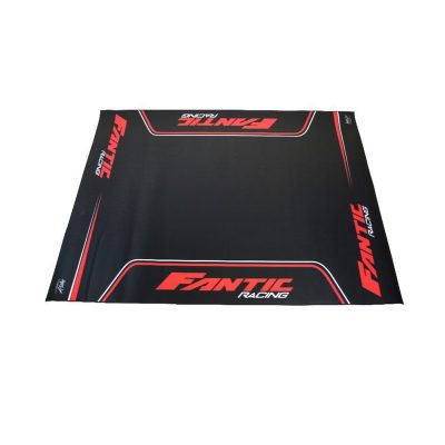Tapis Fantic Racing 160x200cm noir-rouge