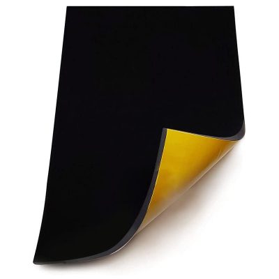 Plate neoprene  4R autocollant (500 x 350 x 10mm) noir