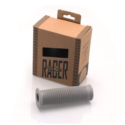 Poignées CAFE RACER paire STREET - HATTORI Ø 22 x 120mm gris fermé