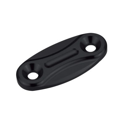 Cache rétroviseurs paire alu Honda CBR 60x28mm, distance trous: 40mm