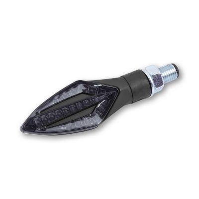 Clignotants/feu arrière SHIN YO paire FORK SEQUENTIELL 20 LED noir E-Hom