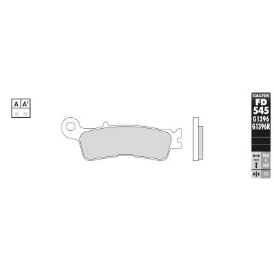 Plaquettes de frein Galfer offroad sinter racing