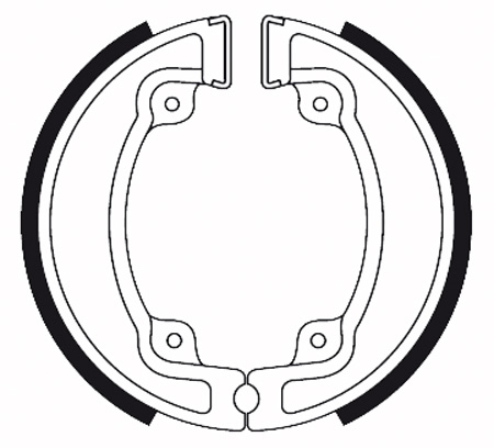 Mâchoires de freins TRW-Lucas MCS831