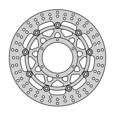 Disque de frein Lucas schwimmend