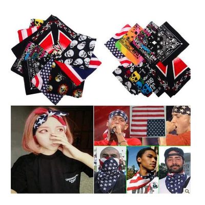 Bandana NN PRODUCTS US- STAR 55 x 55cm en coton