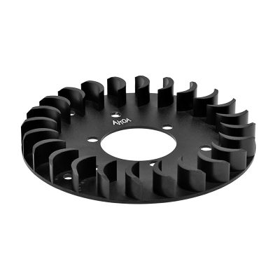 Turbine/Hélice de refroidissement en alu CNC, vélomoteurs SACHS 503 Belondo (all