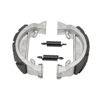 Machoires de frein AKOA Racing Ø 80x18mm rainurées LELEU, vélomoteurs Puch, Peug