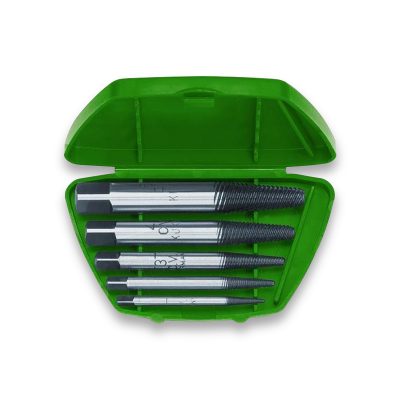Set d'extracteurs de vis (gauche) 3-24mm pour vis endommagées Qualité-A