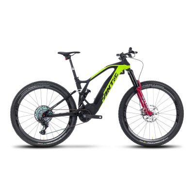 FANTIC E-Bike Integra XTF 1.6 720Wh 160mm Carbon Factory S lime yellow