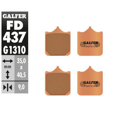 Plaquettes de frein Galfer Racing