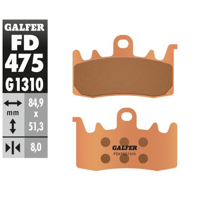 Plaquettes de frein Galfer Racing