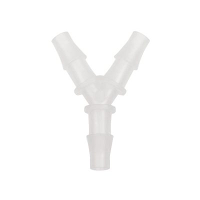 Connecteur en Y forme 8mm pour tuyau d'essence, d'huile, poumon blanc