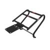 Porte-bagages FACO Piaggio Vespa PX 125 arrière, support 25x24cm, noir