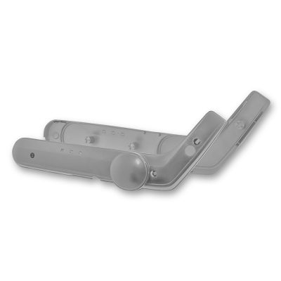 Prs caches latéraux Piaggio Ciao anthracite-gris mono emblème incl.