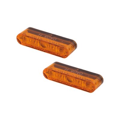 Clignotants LED HIGHSIDER STAR-MX1 PRO MODUL verre orange E-Hom