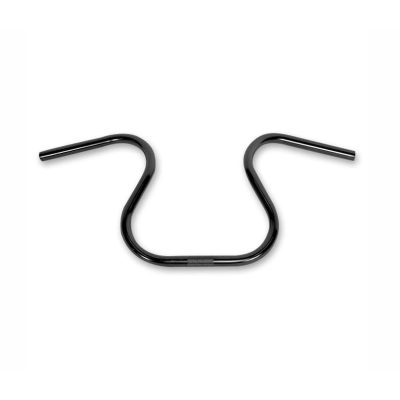 Guidon MOPED KINGS BENT Ø 22mm noir 68 x 30 - décalé 8cm