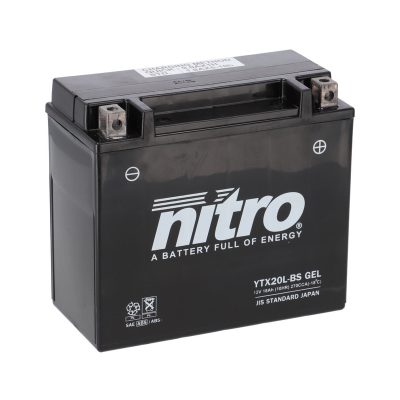 Batterie YTX20L-BS GEL Nitro AGM (NTX20L SLA)