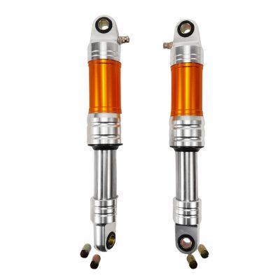 Set amortisseurs Puch / Tomos / Honda / universel 28cm orange
