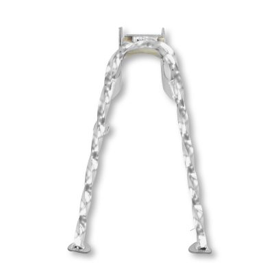 Béquille centrale Peugeot 103 SP/MVL, l: 265mm chrome torsadé