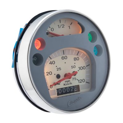 Compteur Vespa PX, PX Millennium (écriture Classic)