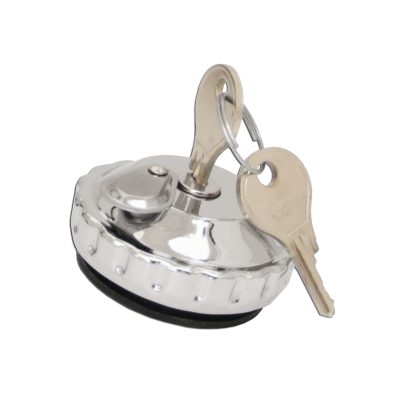 Bouchon réservoir CAWI ORIGINAL Ø 40mm chromé verrouillable à bajonett