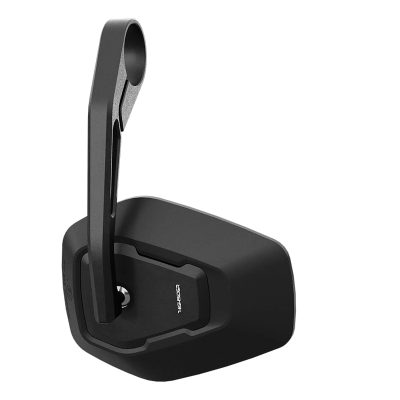 Rétroviseur d'embout guidon HIGHSIDER ESAGANO-RS long noir/argenté E-Hom