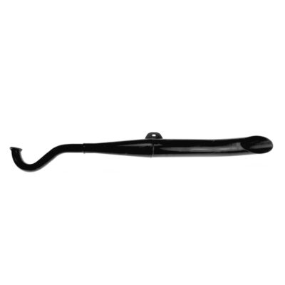 Echappement JAMARCOL Sidepipe Ø 28mm (soudé) en noir pour Puch Maxi