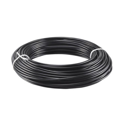 Gaine de câble Ø 6mm (50 mètres) en noir avec gaine intérieure en téflon