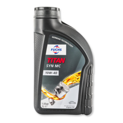 Huile moteur voiture 10W-40 Fuchs TITAN SYN MC haute performance 1 L