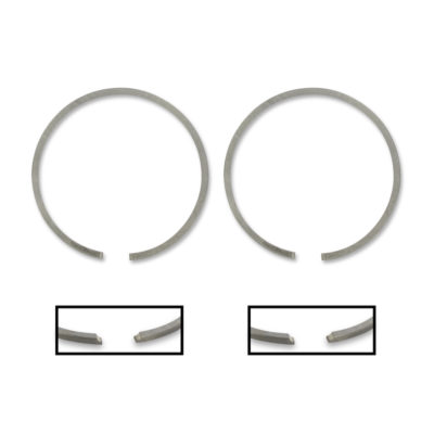 Segments METEOR (paire) Ø 38.4 x 2.0mm pour vélomoteurs Piaggio