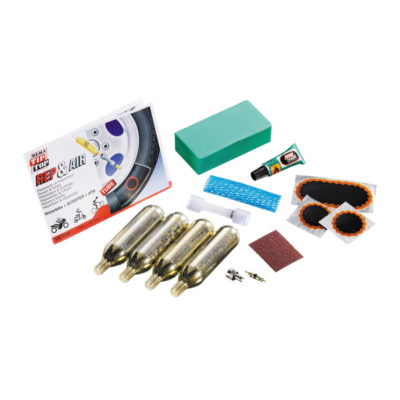 Kit réparation REMA TipTop - REP+AIR MOTORRAD, le polyvalent