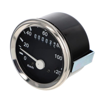 Compteur 120 km/h, Ø 60mm, universel raccord VDO