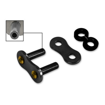 Attache chaîne 525 à riveter RK 525GXW, XW-Ring, CLFZ *PLS* noir
