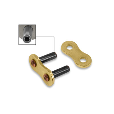 Attache chaîne 520 à riveter RK 520MXZ4, sans O-Ring, CLF *PLS*or