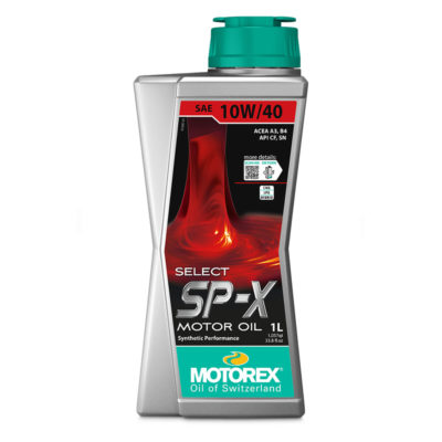 Huile moteur voiture 10W/40 Motorex SELECT SP-X synthetic Performance