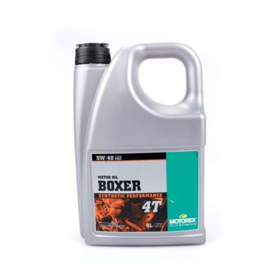 Huile moteur 4T 5W/40 Motorex BOXER SPECIALITY synthetic performance 4 L