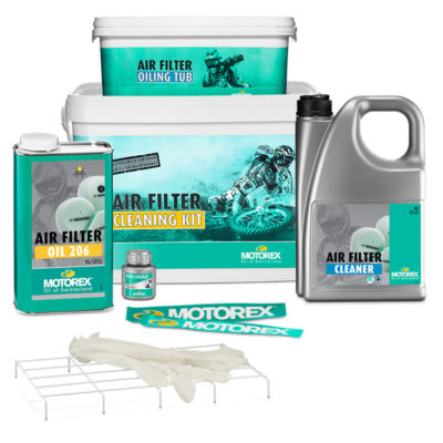 Kit d'entretien filtre à air Motorex AIRFILTER CLEANING KIT nettoyant et huile
