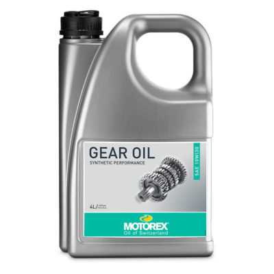 Huile d'engrenage 10W/30 Motorex GEAR OIL moto/scoot synthétique Perf 4 L