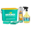 Nettoyant Motorex KIT avec cleaner 900 1l, protect&shine 500 ml, éponge/chiffon